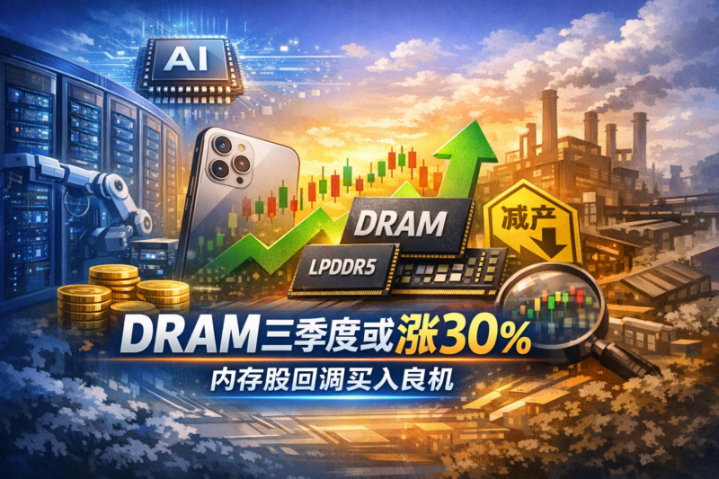 摩根士丹利:DRAM三季度或涨30% 内存股回调或为买点-指挥使社区 - 真实线索、热点议题与深度观察
