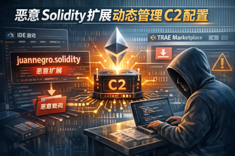 TRAE 恶意 Solidity 扩展动态管理 C2 配置-指挥使社区 - 真实线索、热点议题与深度观察