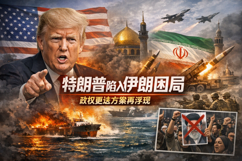 FT:特朗普深陷伊朗困局,美国难以通过谈判实现目标,政权更迭方案重新浮现-指挥使社区 - 真实线索、热点议题与深度观察