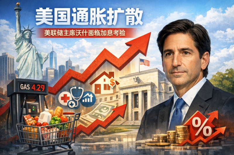 高盛:美国通胀压力正扩散,美联储主席沃什面临加息考验-指挥使社区 - 真实线索、热点议题与深度观察