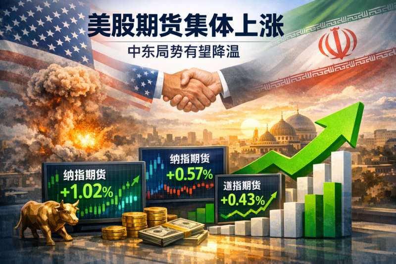 美股股指期货集体走高,纳指期货涨超1%-指挥使社区 - 真实线索、热点议题与深度观察