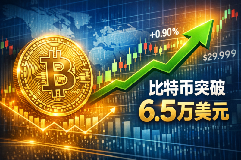 比特币回升突破6.5万美元-指挥使社区 - 真实线索、热点议题与深度观察