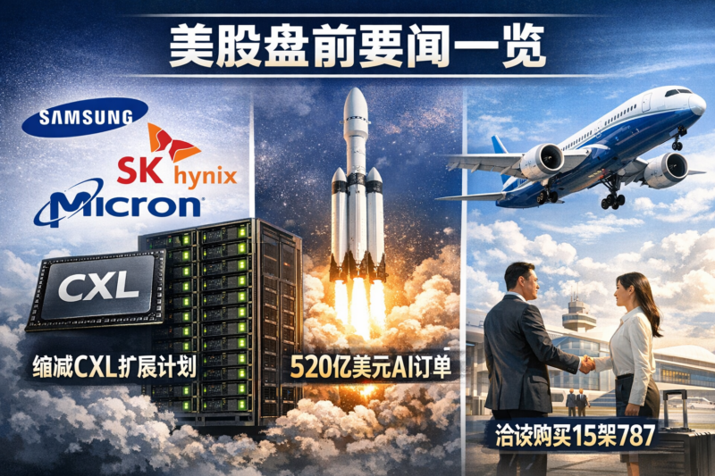 美股盘前要闻一览-指挥使社区 - 真实线索、热点议题与深度观察