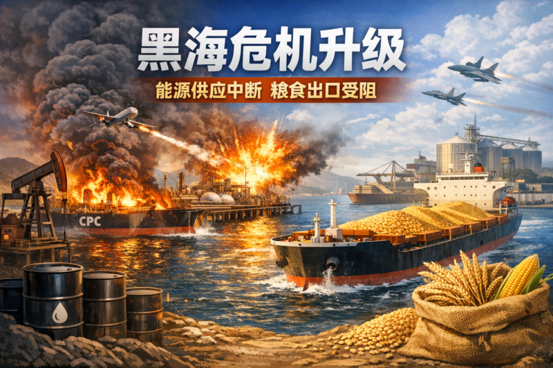 黑海局势升级:哈萨克斯坦输油终端停摆,能源与粮食供应风险同步上升-指挥使社区 - 真实线索、热点议题与深度观察