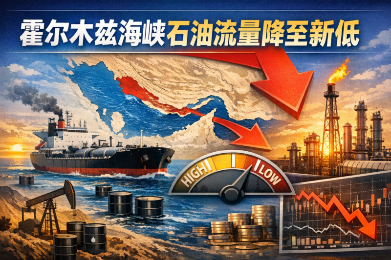 霍尔木兹海峡石油流量降至5月底以来最低-指挥使社区 - 真实线索、热点议题与深度观察