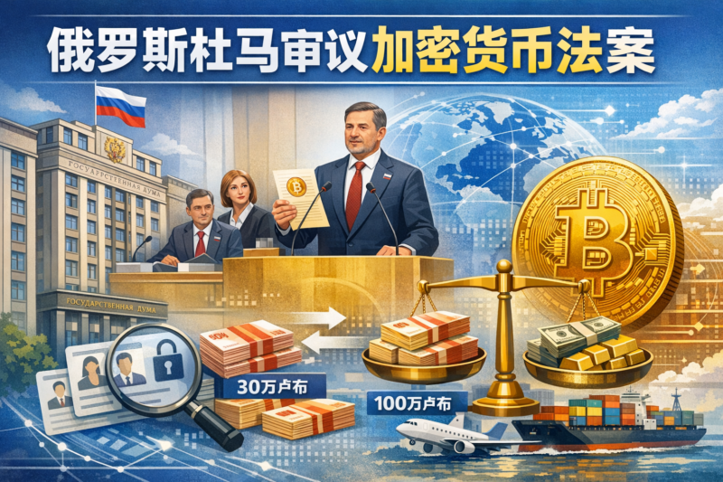 俄罗斯国家杜马对加密货币法案进行最终审议-指挥使社区 - 真实线索、热点议题与深度观察