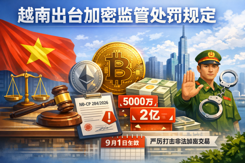 越南出台加密监管处罚规定-指挥使社区 - 真实线索、热点议题与深度观察