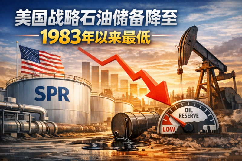 美国战略石油储备库存降至1983年以来最低水平-指挥使社区 - 真实线索、热点议题与深度观察