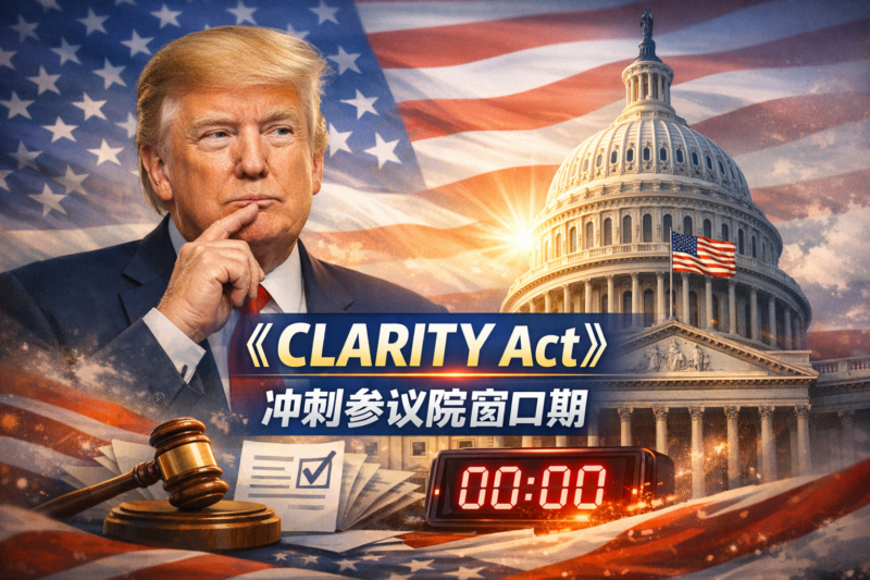 特朗普松口伦理条款,《CLARITY Act》冲刺参议院窗口期-指挥使社区 - 真实线索、热点议题与深度观察