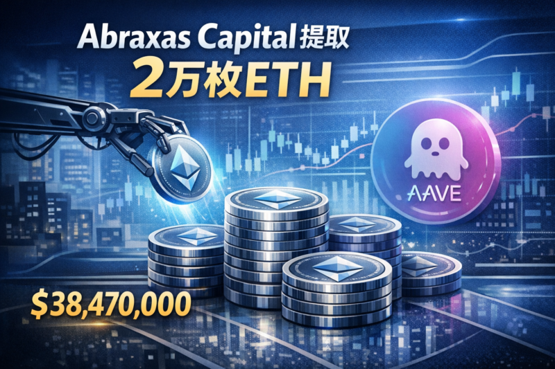 链上侦探 | Abraxas Capital从Aave提取2万枚ETH-指挥使社区 - 真实线索、热点议题与深度观察
