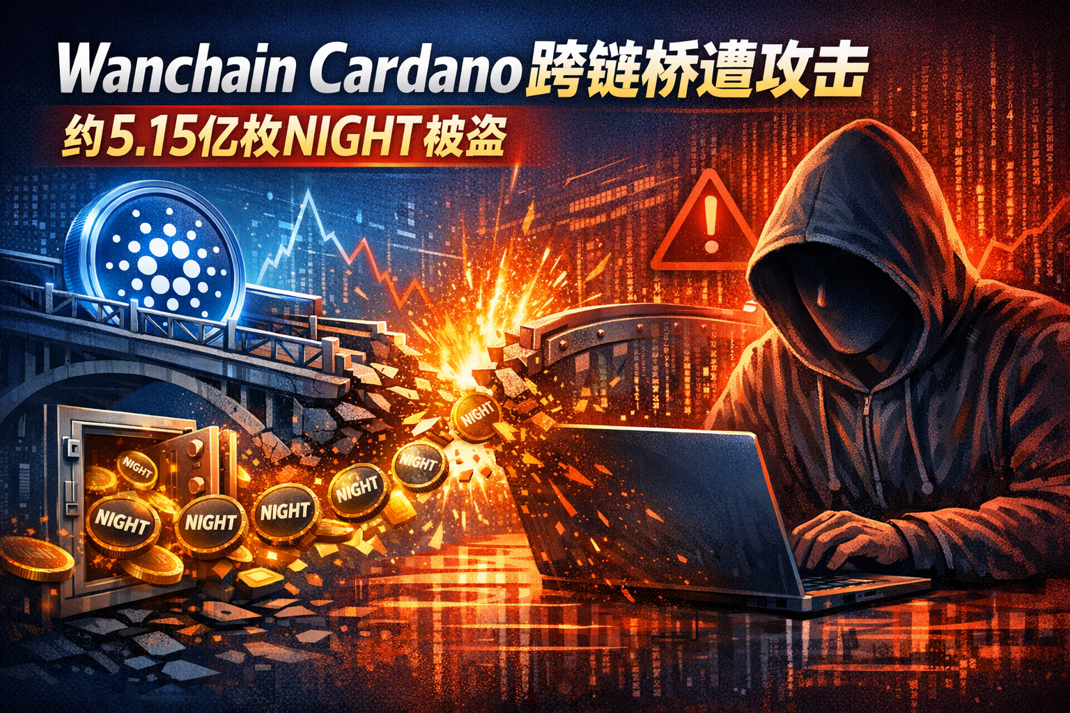 Wanchain Cardano跨链桥遭攻击 约5.15亿枚NIGHT被盗