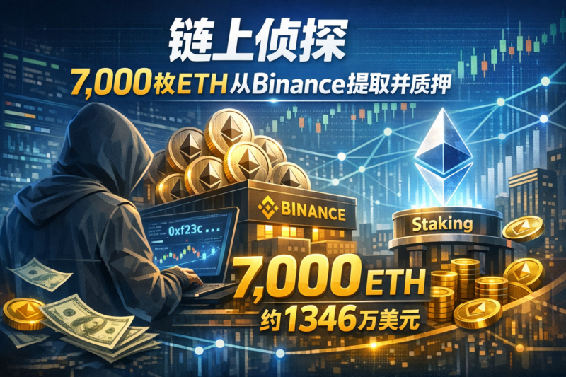 链上侦探:新建地址从Binance提取7,000枚ETH并质押-指挥使社区 - 真实线索、热点议题与深度观察