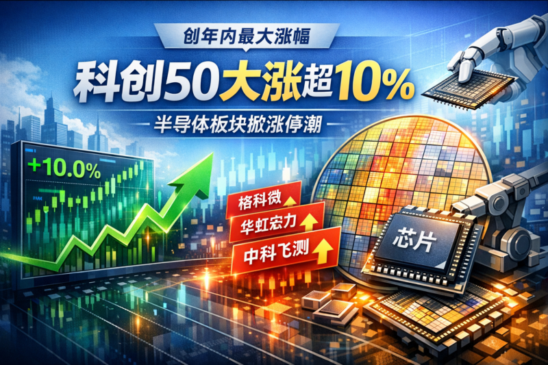 A股科创50指数涨超10% 创年内最高单日涨幅-指挥使社区 - 真实线索、热点议题与深度观察