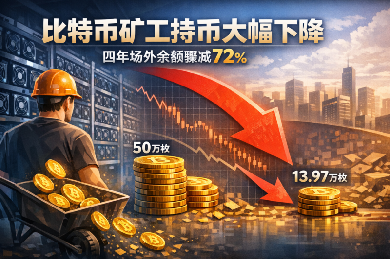 比特币矿工持仓影响力下滑 连续四年场外余额大幅减少-指挥使社区 - 真实线索、热点议题与深度观察