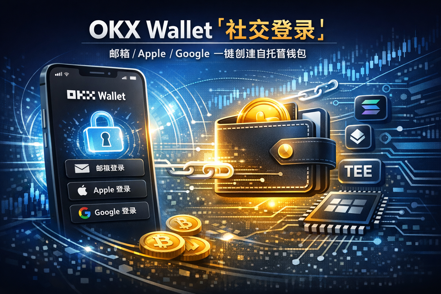 OKX Wallet上线「社交登录」 支持邮箱等账号创建自托管钱包