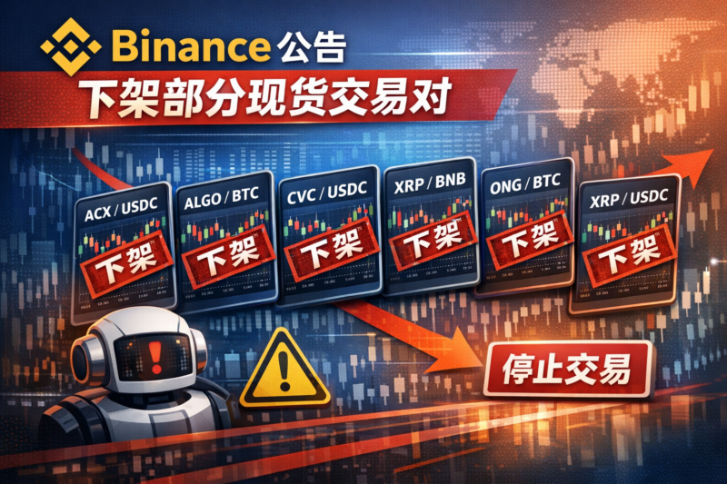 Binance公告:下架部分现货交易对-指挥使社区 - 真实线索、热点议题与深度观察