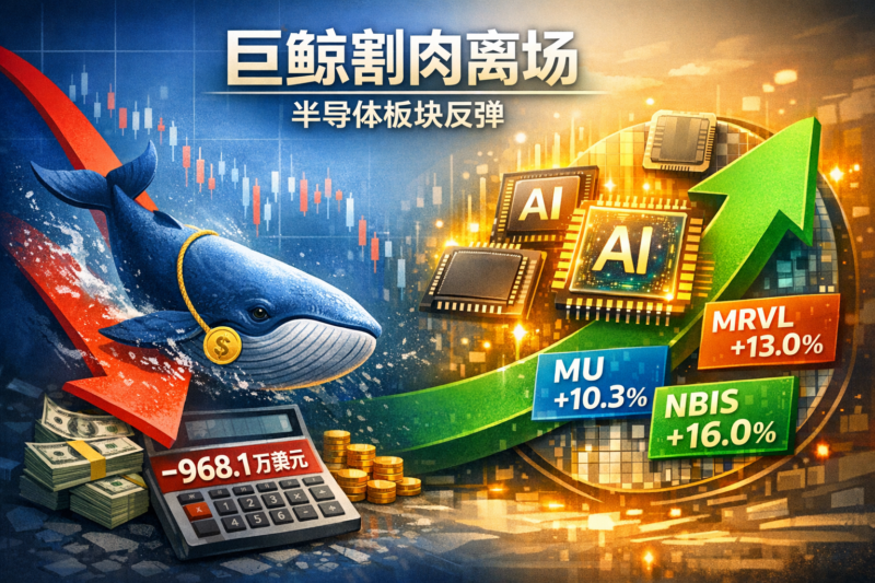 巨鲸低位割肉 测量本轮半导体反弹-指挥使社区 - 真实线索、热点议题与深度观察
