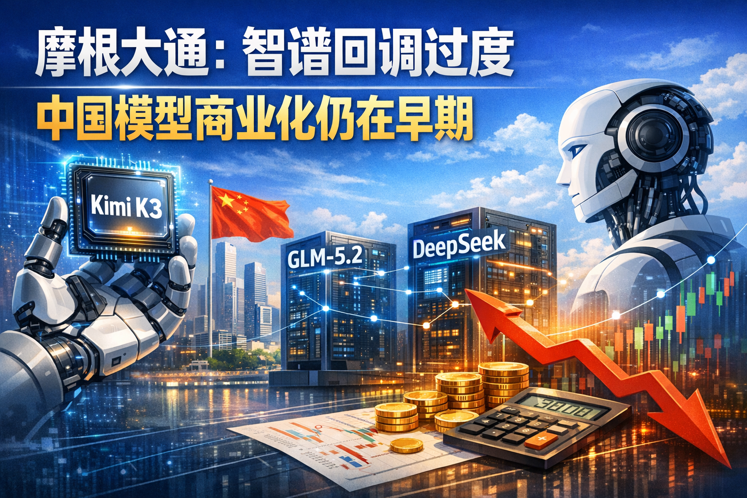 摩根大通:智谱回调过度,中国模型商业化仍在早期
