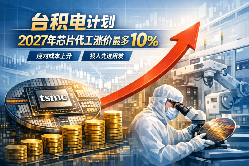 台积电计划2027年调涨芯片代工价格最多10%-指挥使社区 - 真实线索、热点议题与深度观察