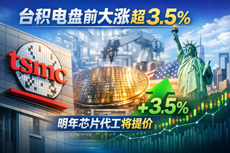 美股盘前:台积电涨超3.5%-指挥使社区 - 真实线索、热点议题与深度观察