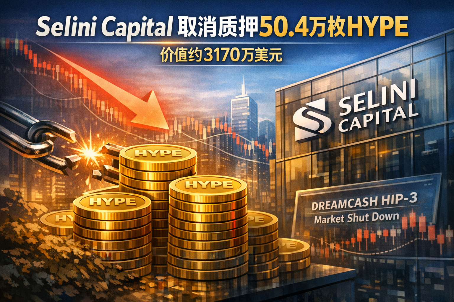 链上侦探 | Selini Capital取消质押50.4万枚HYPE,价值3170万美元