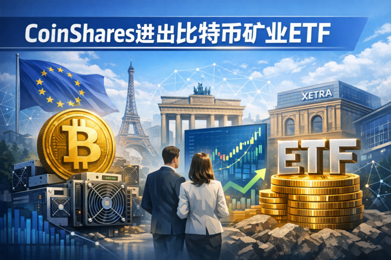 CoinShares进军欧洲UCITS市场 推出比特币矿业ETF-指挥使社区 - 真实线索、热点议题与深度观察