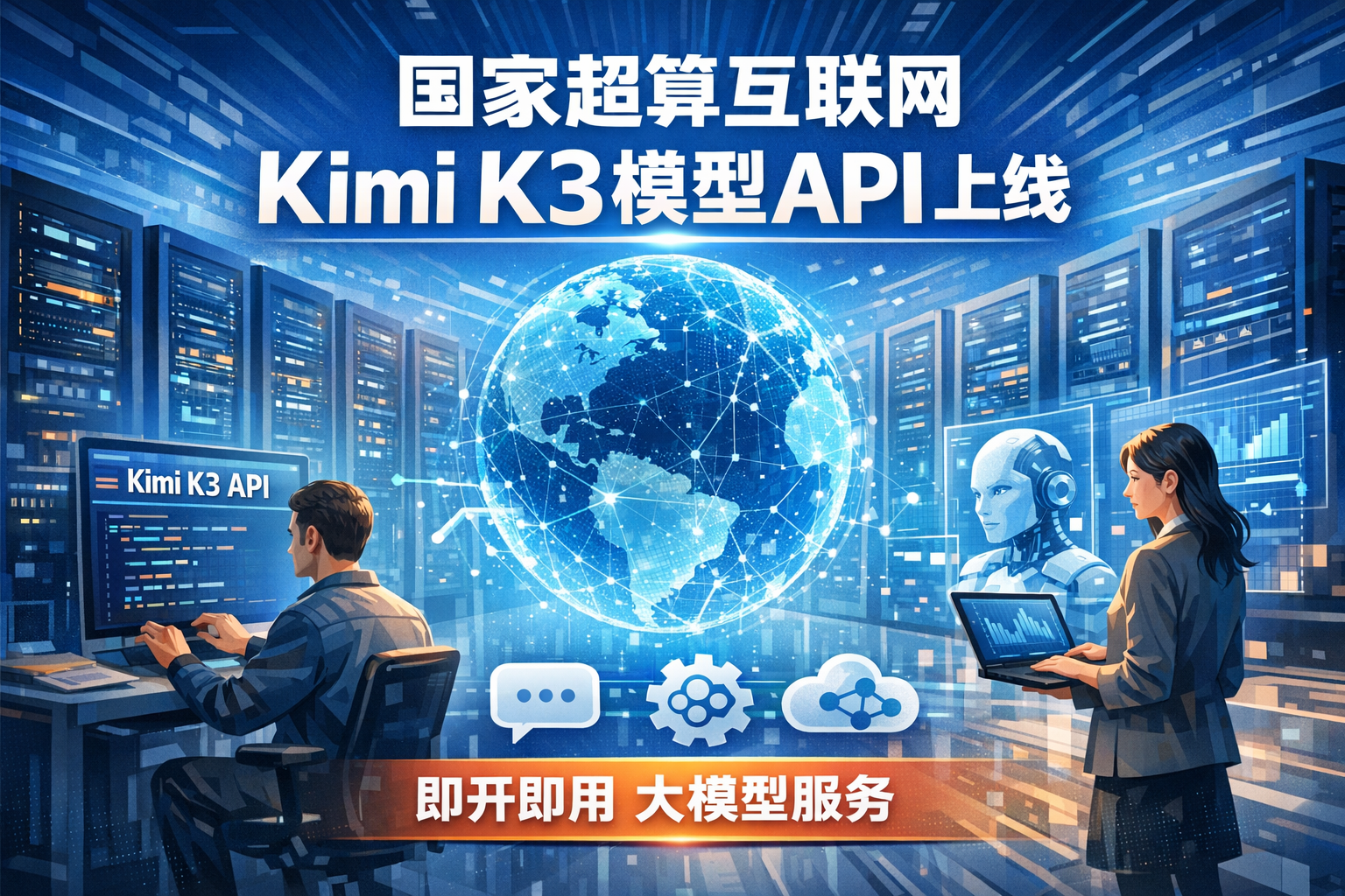 中国国家超算互联网上线Kimi K3模型API服务