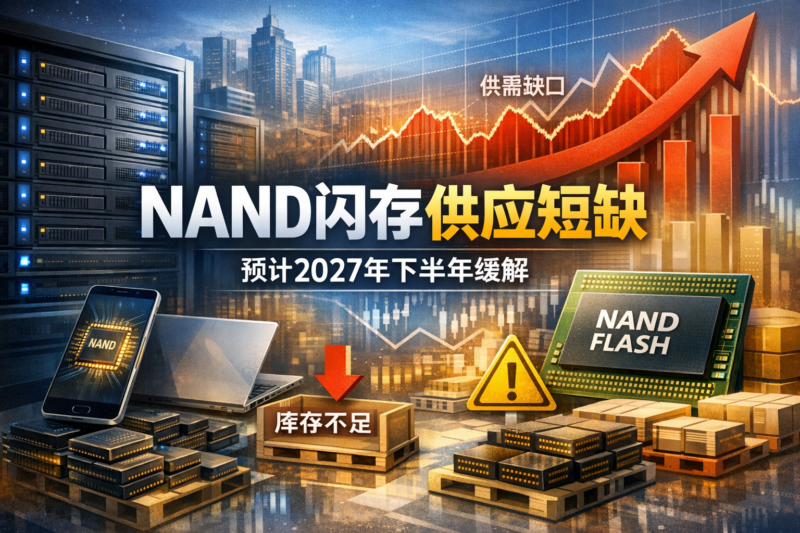 TrendForce:NAND闪存供应短缺问题或于2027年下半年缓解-指挥使社区 - 真实线索、热点议题与深度观察