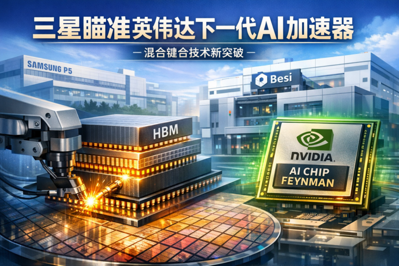 三星混合键合技术瞄准英伟达下一代AI加速器-指挥使社区 - 真实线索、热点议题与深度观察
