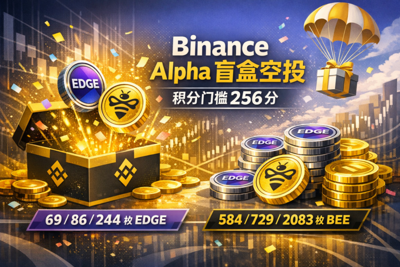 Binance Alpha 盲盒空投开启申领,积分门槛256分-指挥使社区 - 真实线索、热点议题与深度观察