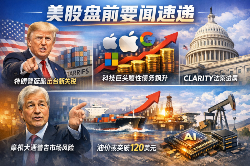 ⚡️美股盘前要闻一览-指挥使社区 - 真实线索、热点议题与深度观察