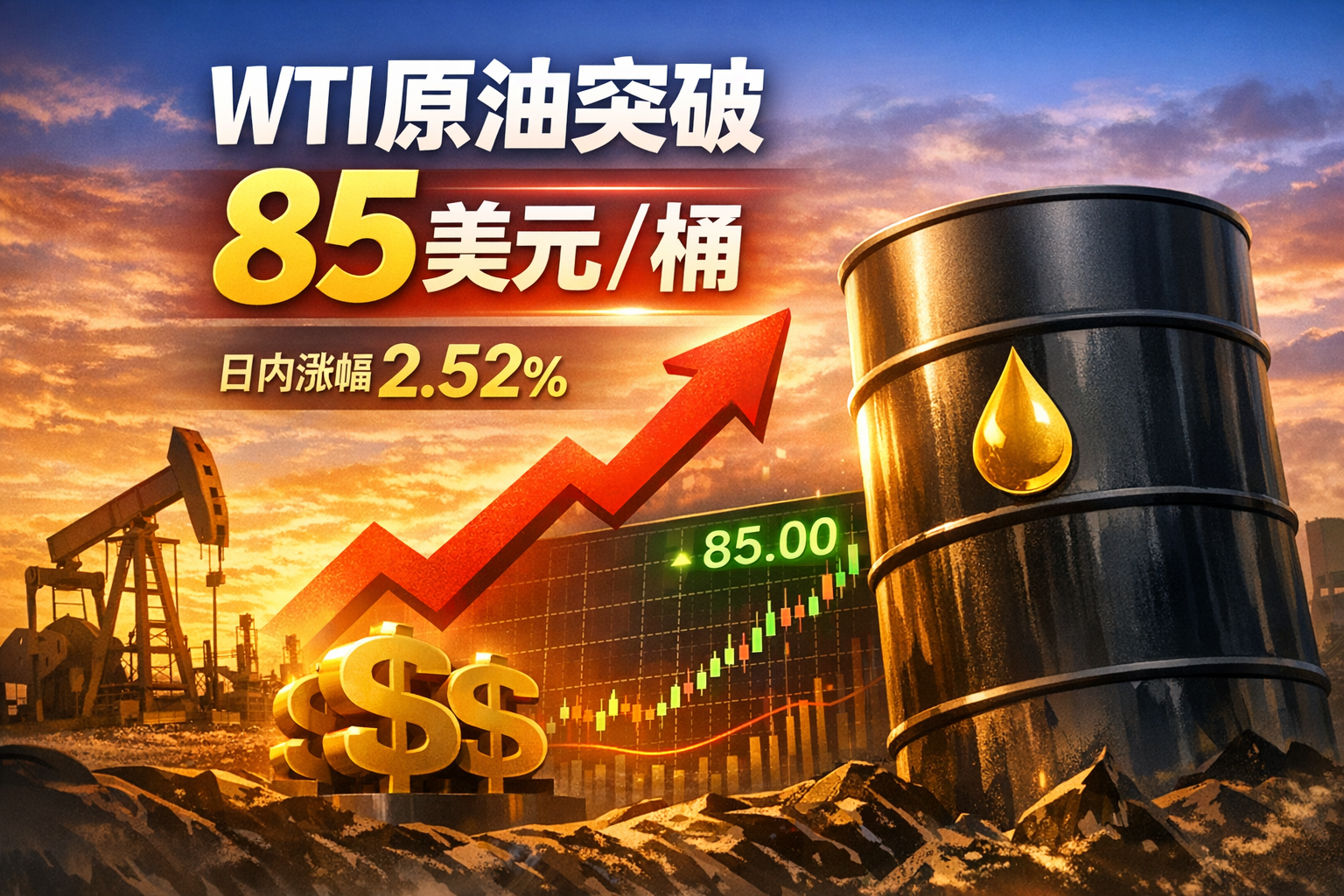 WTI原油价格动态