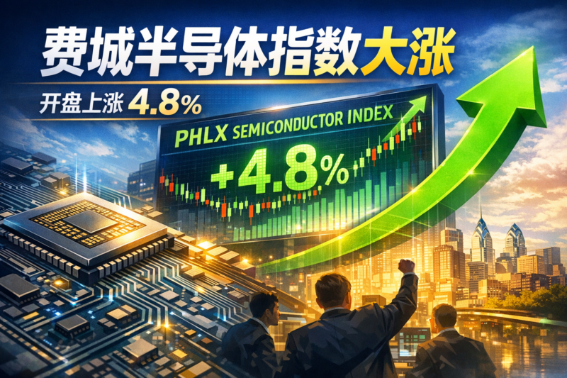 费城半导体指数大幅开盘上涨-指挥使社区 - 真实线索、热点议题与深度观察
