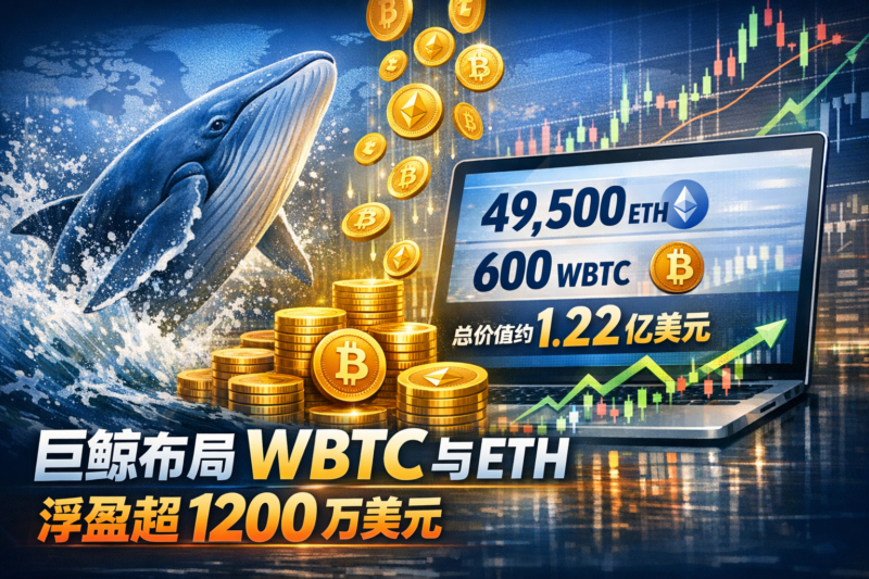 链上侦探:巨鲸本月持续布局 WBTC 与 ETH,浮盈超1200万美元-指挥使社区 - 真实线索、热点议题与深度观察