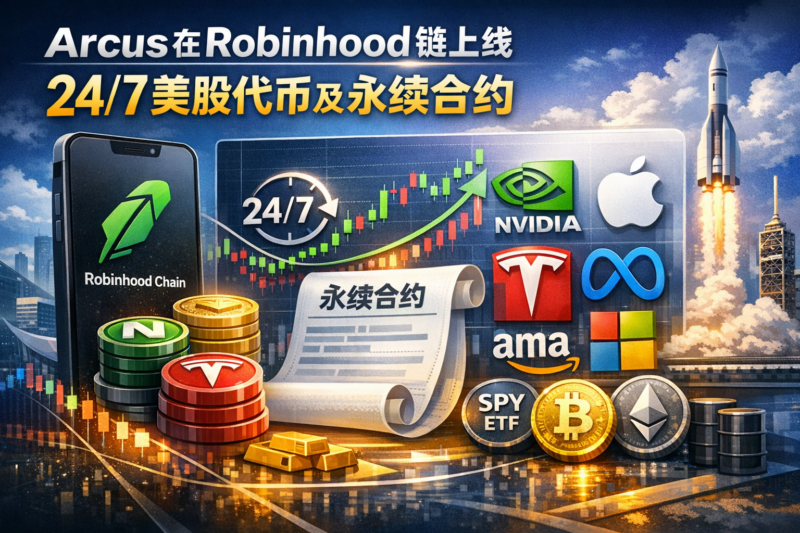 Arcus在Robinhood链上线24/7美股代币及永续合约-指挥使社区 - 真实线索、热点议题与深度观察