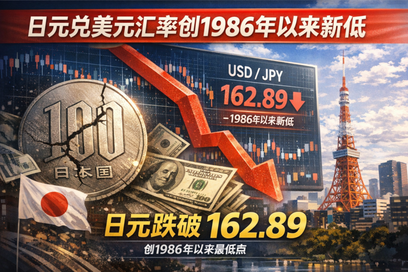 日元兑美元汇率创1986年以来新低-指挥使社区 - 真实线索、热点议题与深度观察