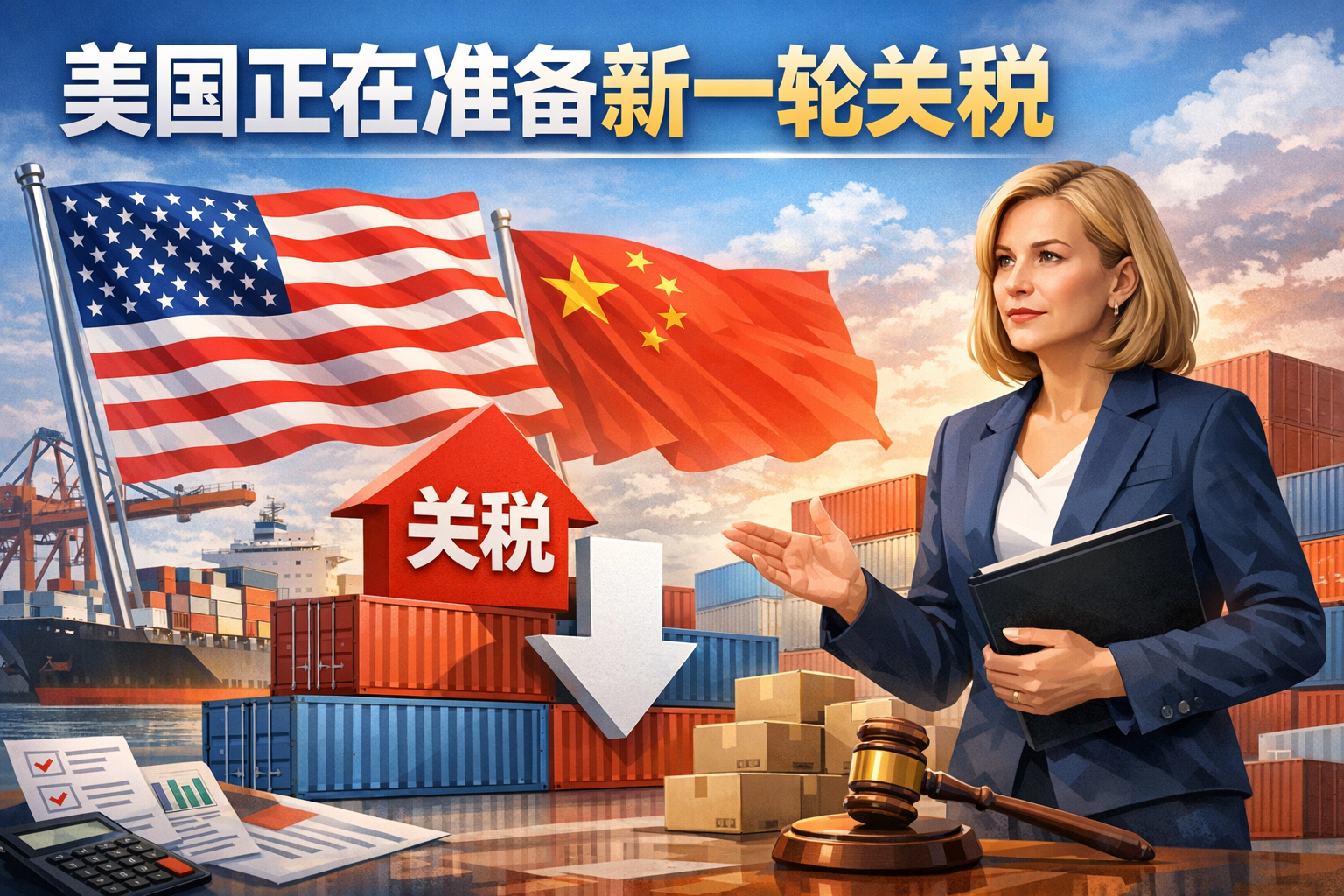 ⚡️美国贸易代表：美国正在准备新一轮关税