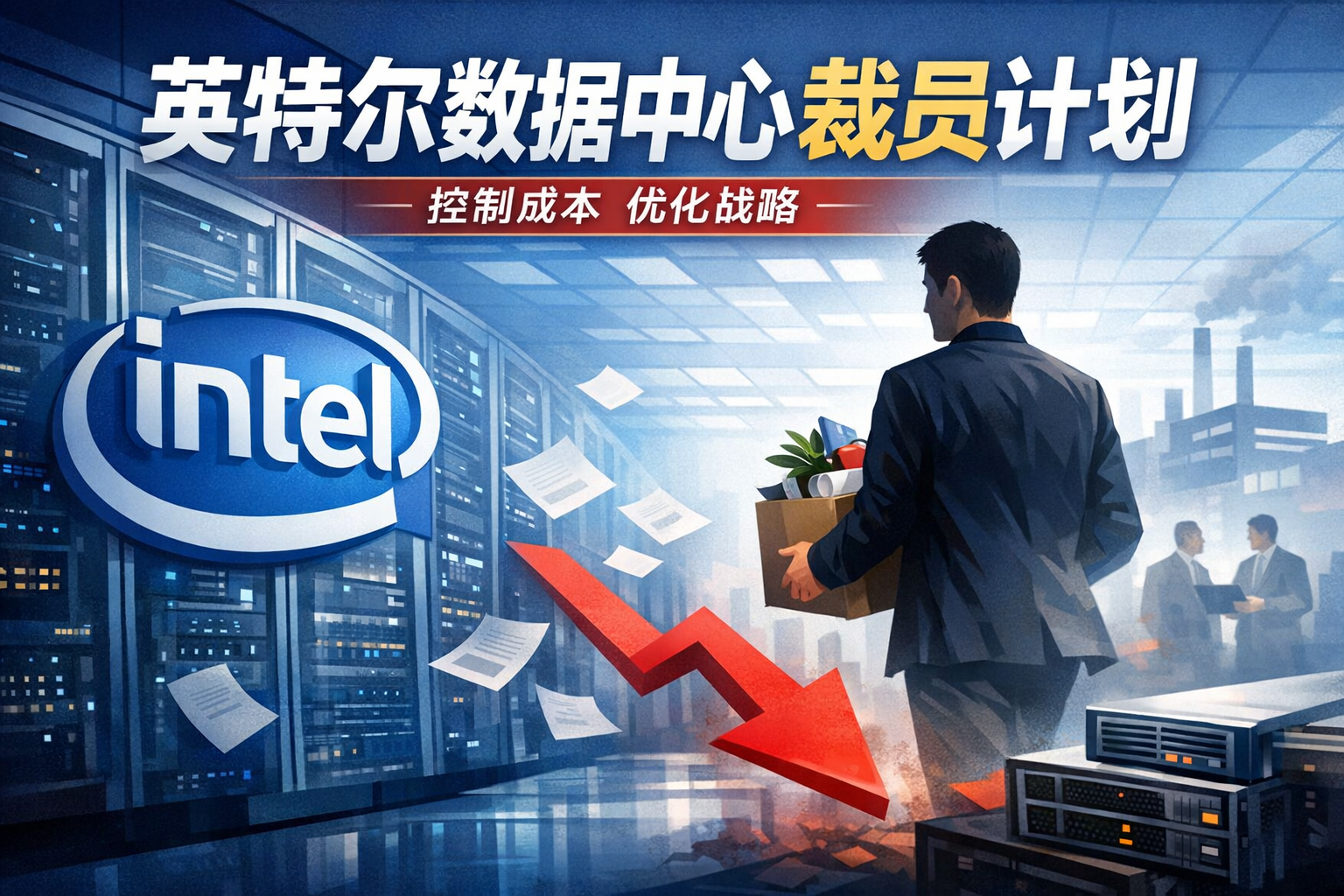 英特尔计划在其数据中心部门裁员