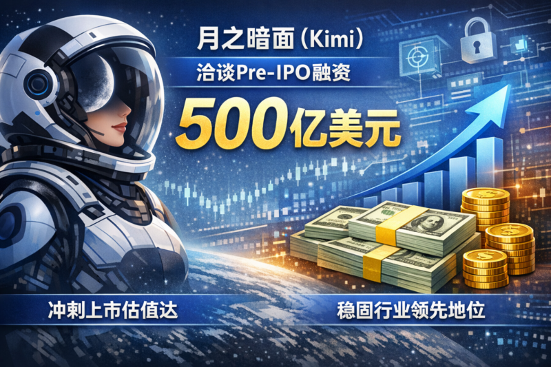 市场消息:月之暗面(Kimi)以500亿美元估值洽谈Pre-IPO融资-指挥使社区 - 真实线索、热点议题与深度观察