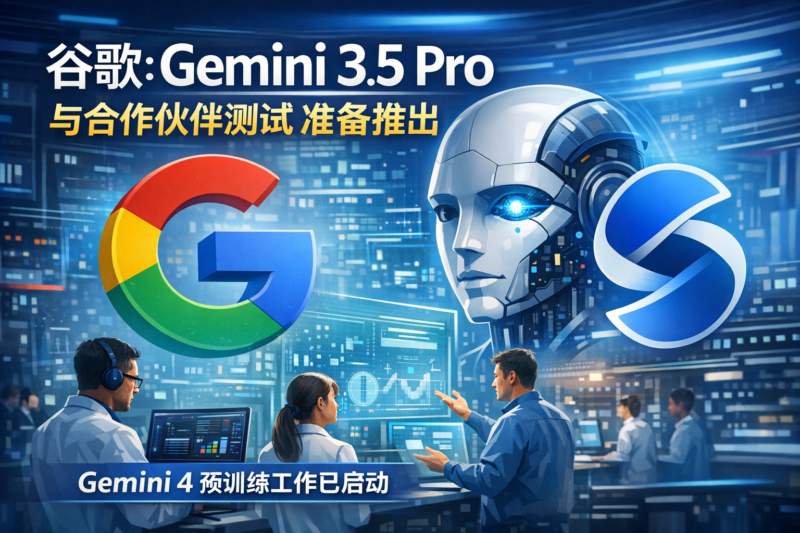 谷歌:Gemini 3.5 Pro 正与合作伙伴测试,准备就绪后尽快推出-指挥使社区 - 真实线索、热点议题与深度观察