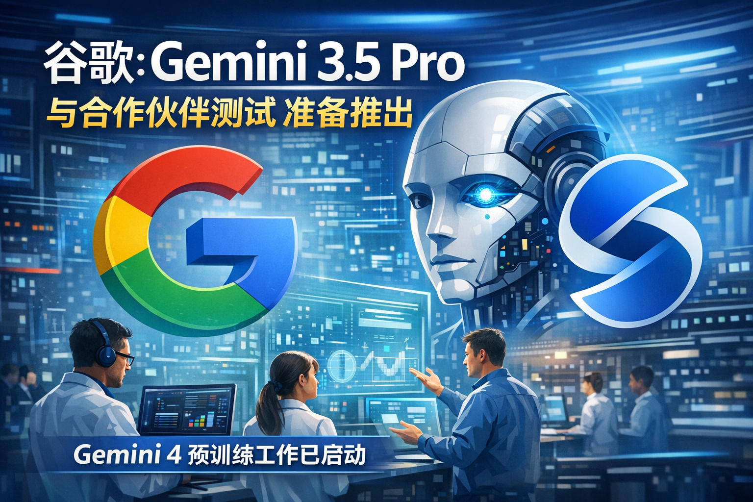 谷歌:Gemini 3.5 Pro 正与合作伙伴测试,准备就绪后尽快推出