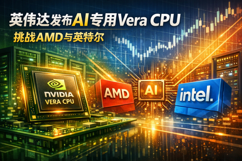 英伟达详解下一代AI专用Vera CPU 向AMD和英特尔发起挑战-指挥使社区 - 真实线索、热点议题与深度观察