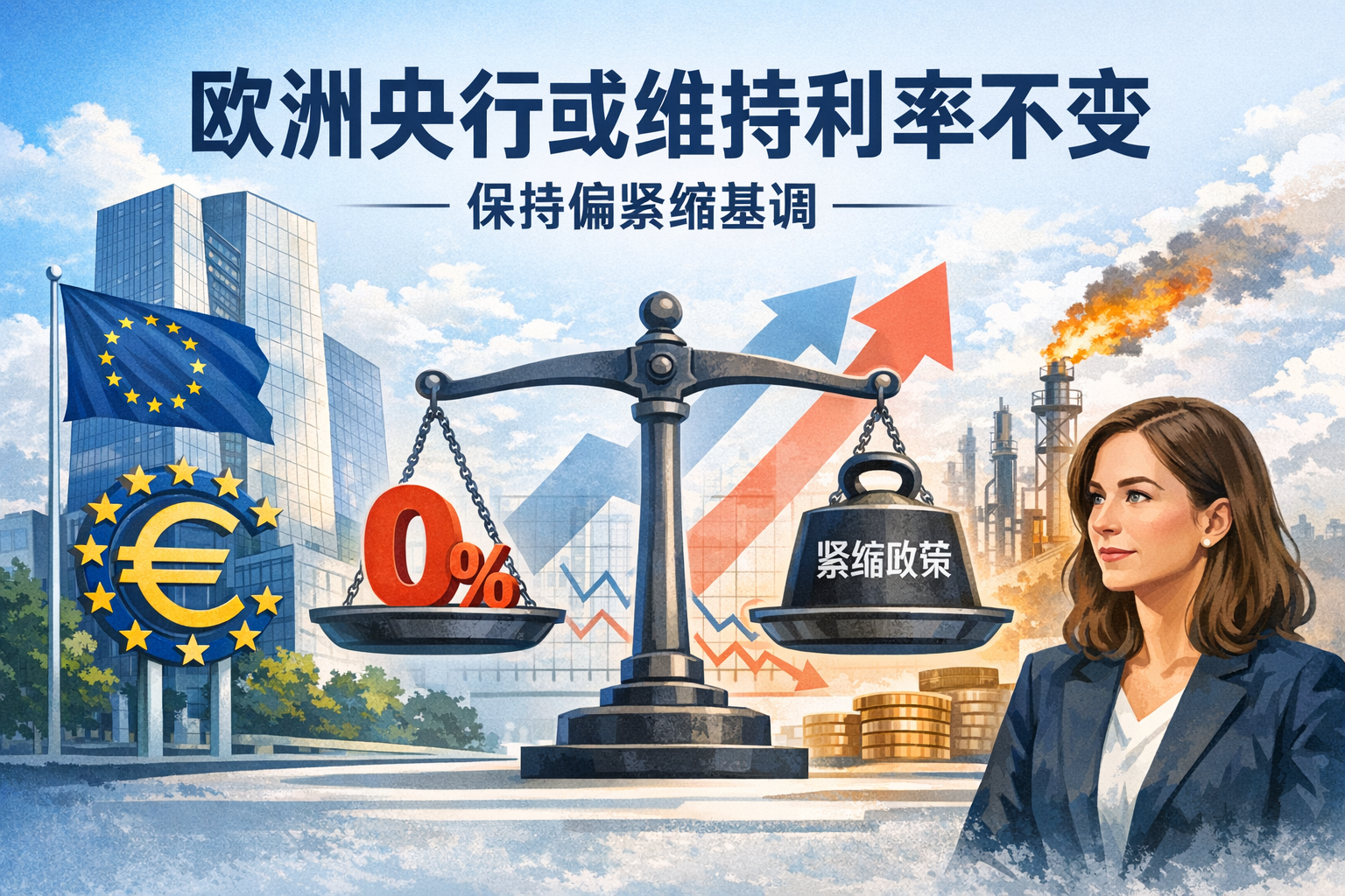 分析师：欧洲央行本周料将维持利率不变，保持偏紧缩基调