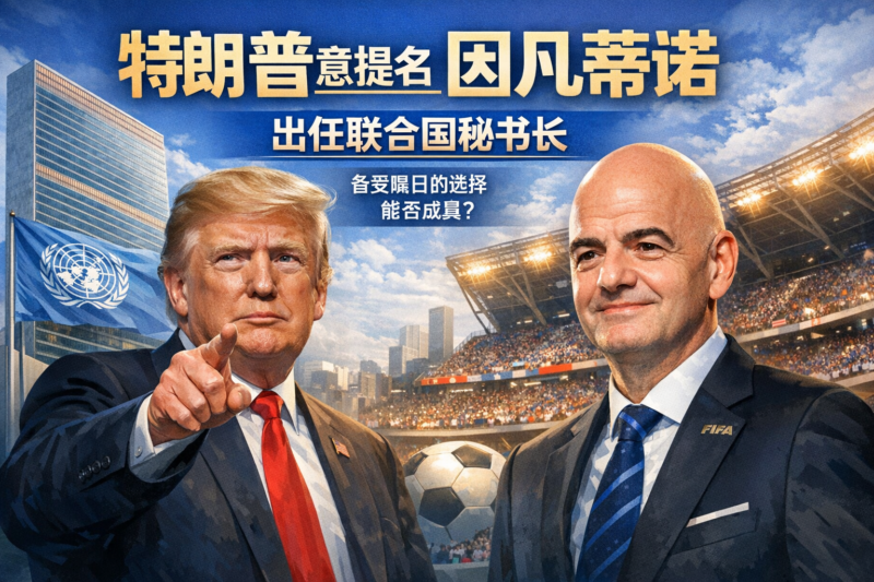 特朗普有意提名国际足联主席因凡蒂诺出任联合国秘书长-指挥使社区 - 真实线索、热点议题与深度观察