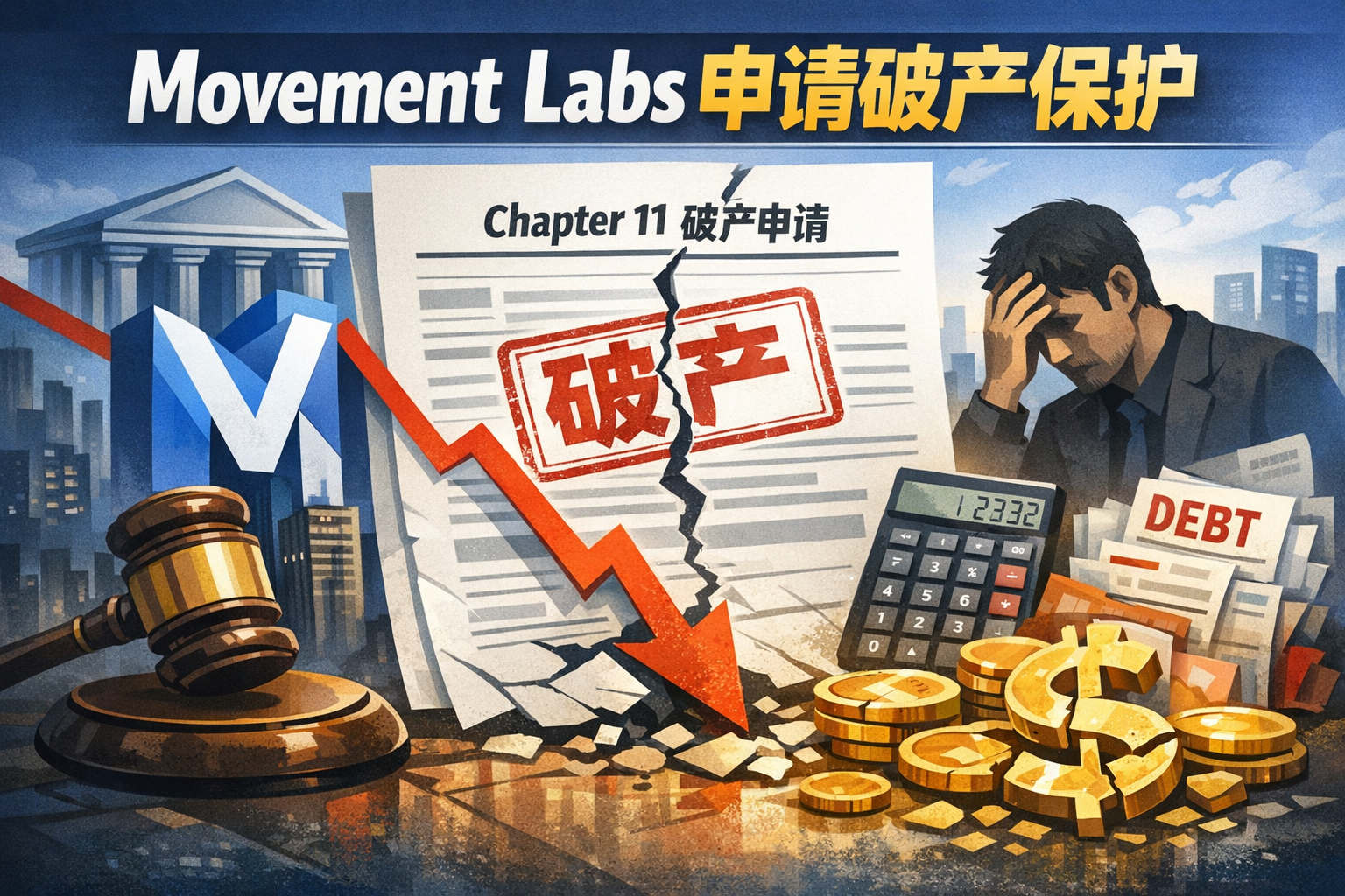 Movement Labs申请破产保护