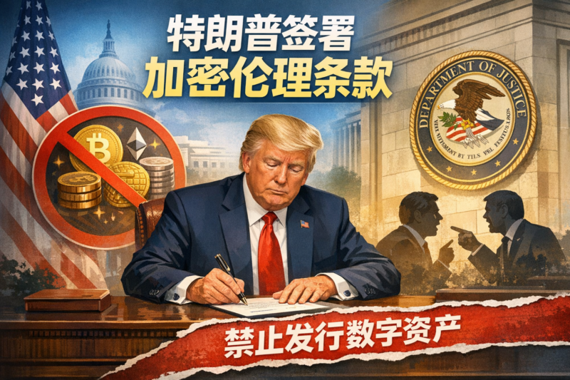 特朗普签署加密伦理条款-指挥使社区 - 真实线索、热点议题与深度观察