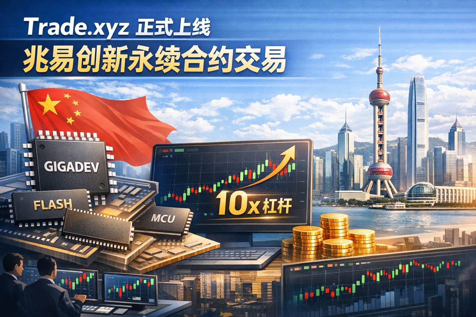 Trade.xyz 正式上线兆易创新永续合约交易