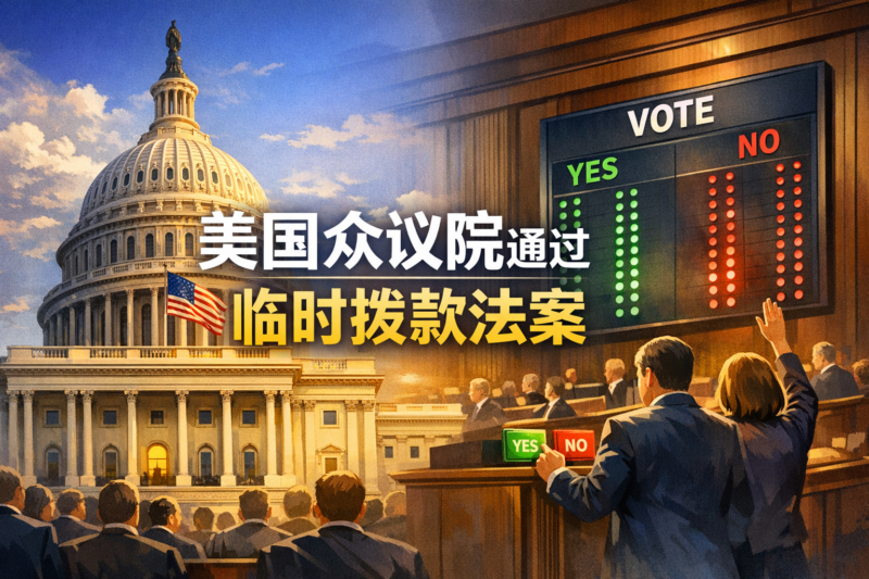 美国众议院通过临时拨款法案-指挥使社区 - 真实线索、热点议题与深度观察