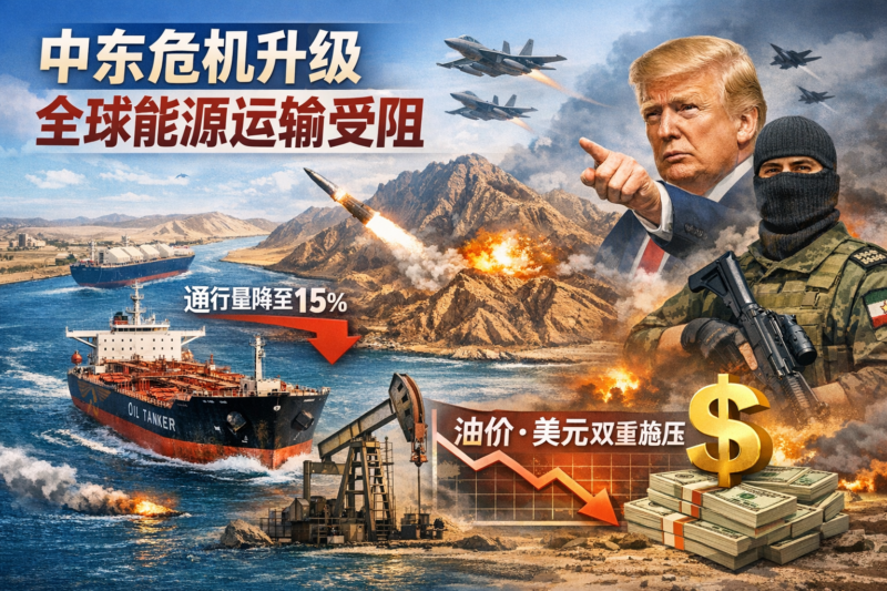霍尔木兹海峡通行量降至战前15%,油价与美元同步施压全球资产-指挥使社区 - 真实线索、热点议题与深度观察