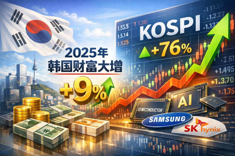 韩国2025年人均家庭净资产大增超9%-指挥使社区 - 真实线索、热点议题与深度观察